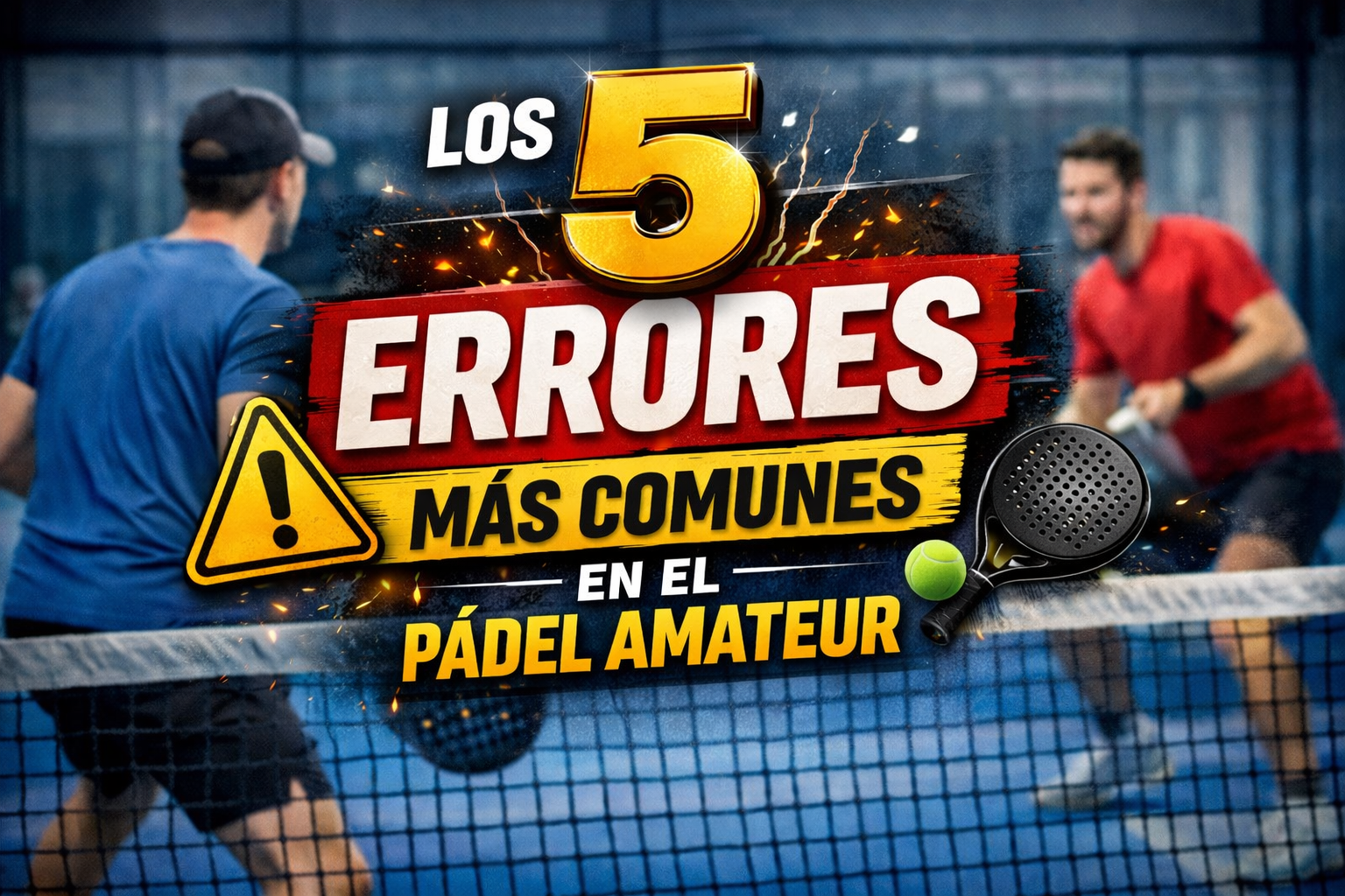Los 5 Errores Más Comunes en el Padel Amateur